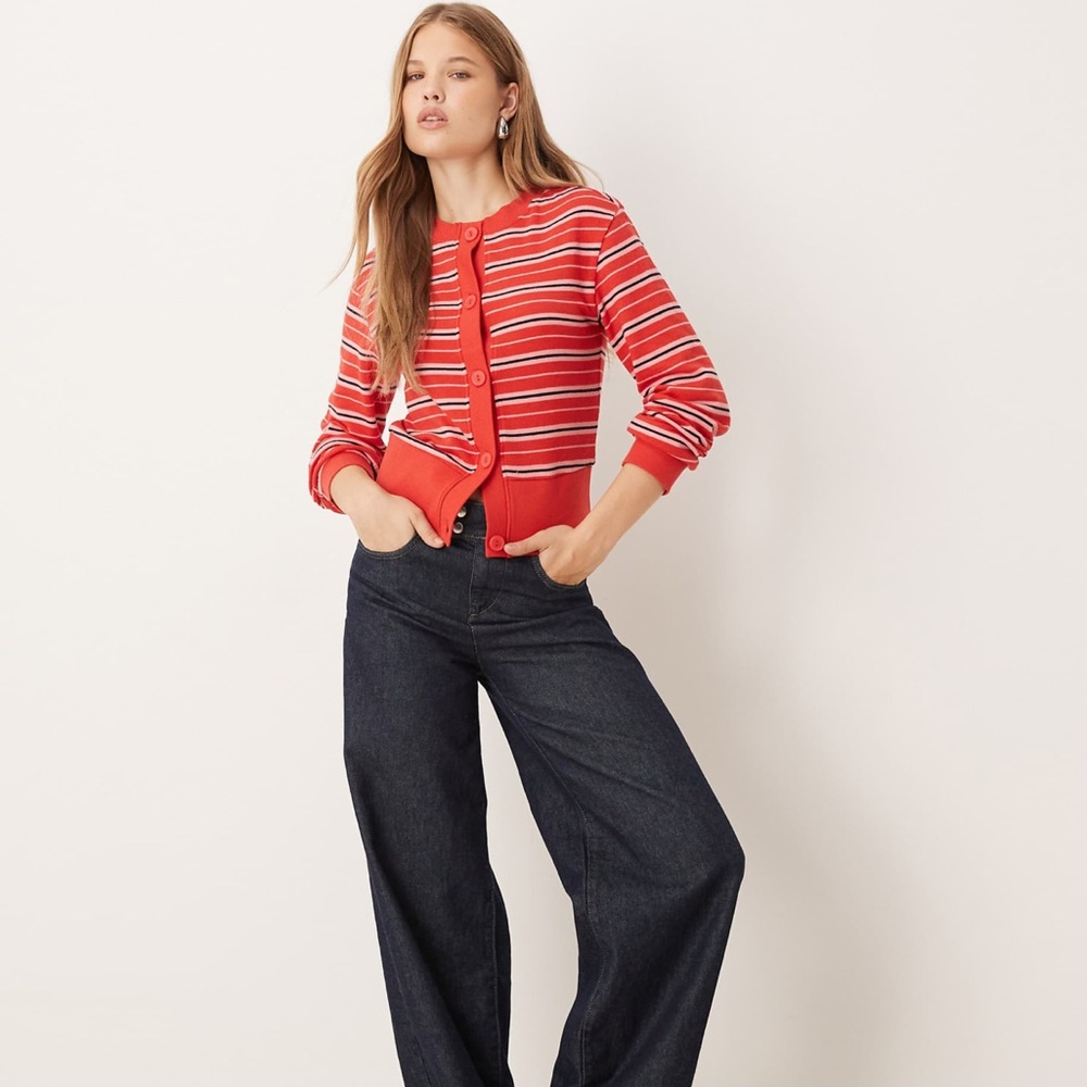 Striped Cardigan